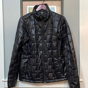 Helly Hansen lightweight black puffer jacket. Size L.